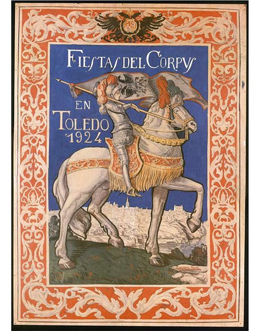 Cartel Corpus Christi Toledo1924